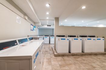 On-site laundry facilities